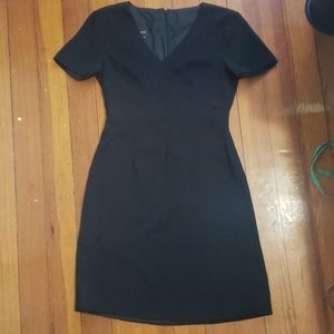 Carole Little short sleeve black professional dress size 4